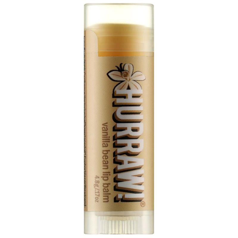 Hurraw! Бальзам для губ Vanilla Bean Lip Balm, 4,8 г