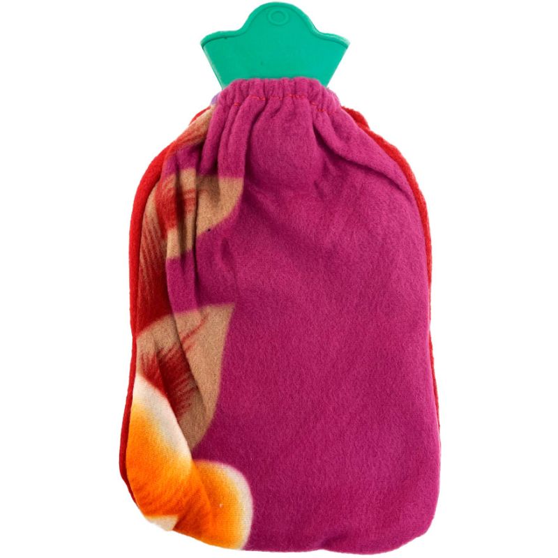Hand and body warmer in fleece, assorted colors (not electric) 500 ml