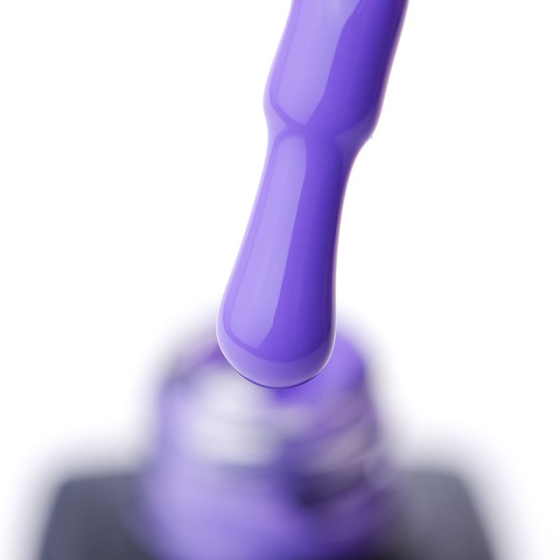 Kira Nails gel varnish No. 135 (purple, enamel), 6 ml