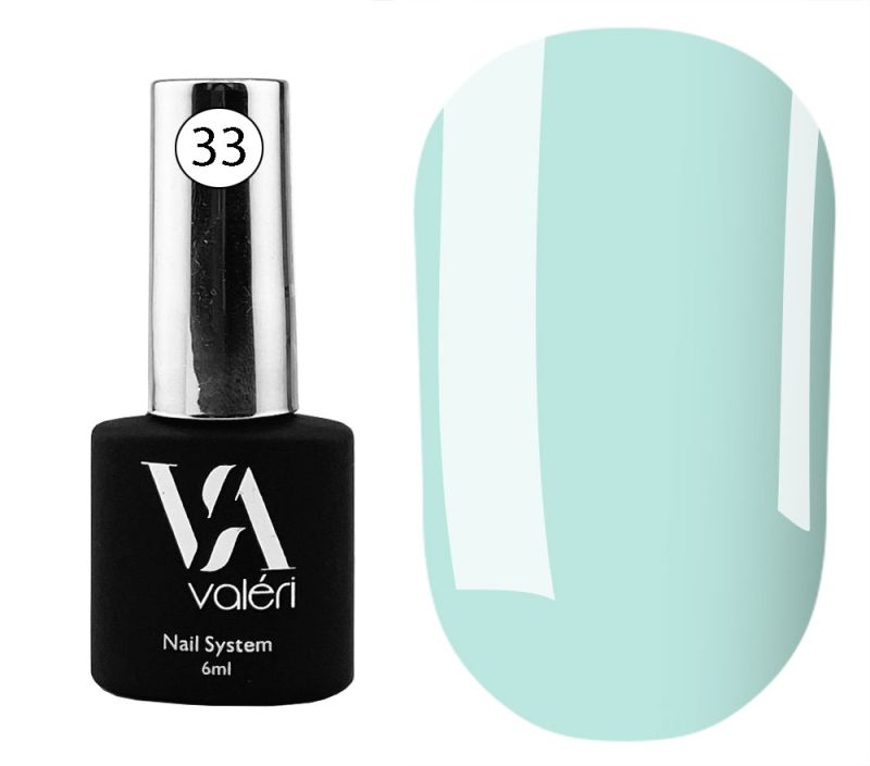 Valeri Nail base French Base 033 (mint blue), 6 ml