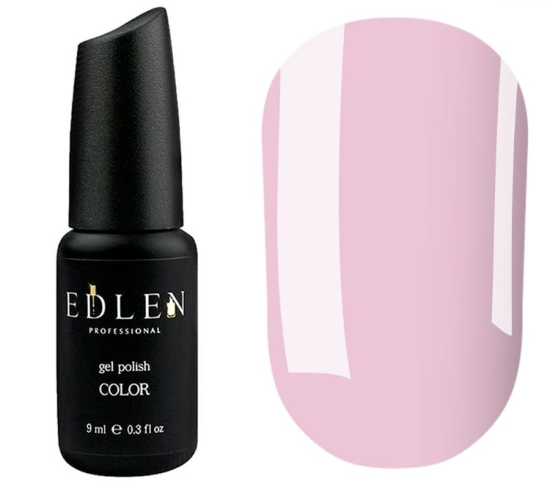Edlen Gel nail polish 021 (pale pink, enamel), 9 ml