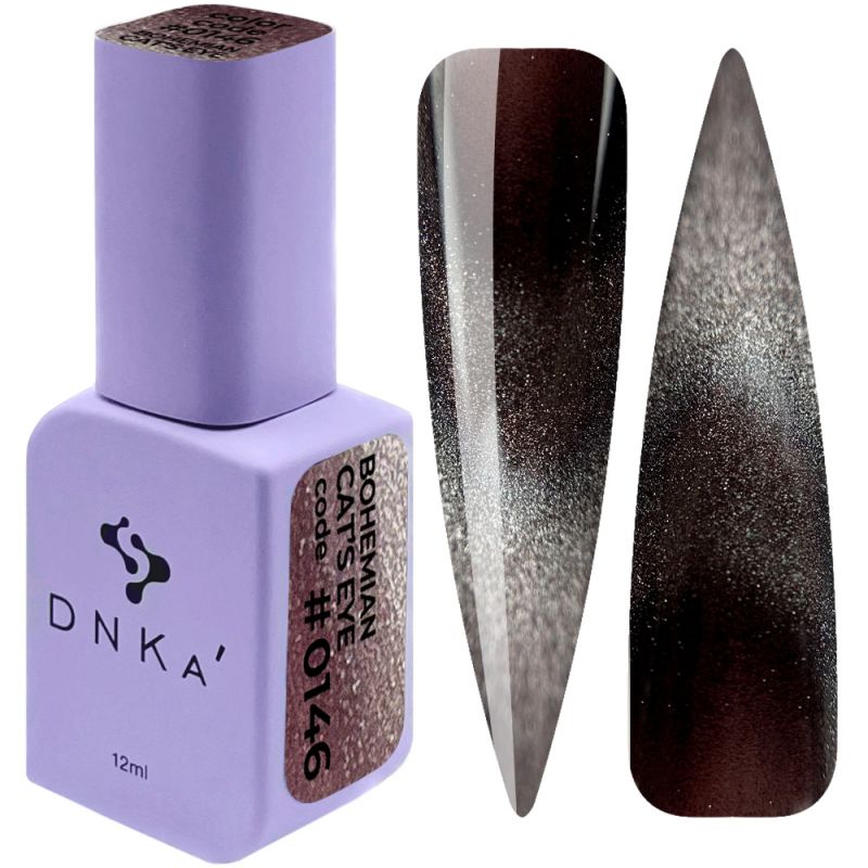 DNKa Gel nail polish Bohemian Cat's Eye 146, 12 ml