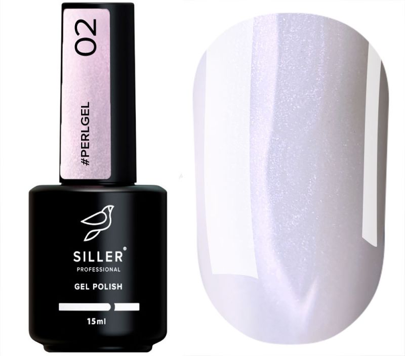 Siller Гель для ногтей Perl Bottle Gel №02, 15 мл