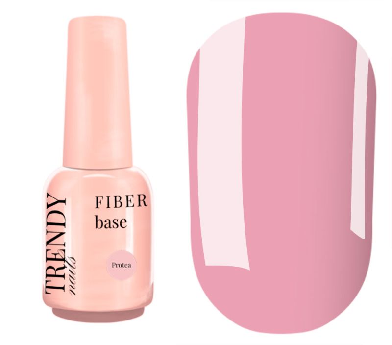 Trendy nails База для нігтів Base Fiber Protea HEMA/TPO free, 15 мл