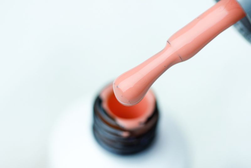 Atica Peach Echo GPM61 gel-varnish (peach, enamel), 7.5 ml
