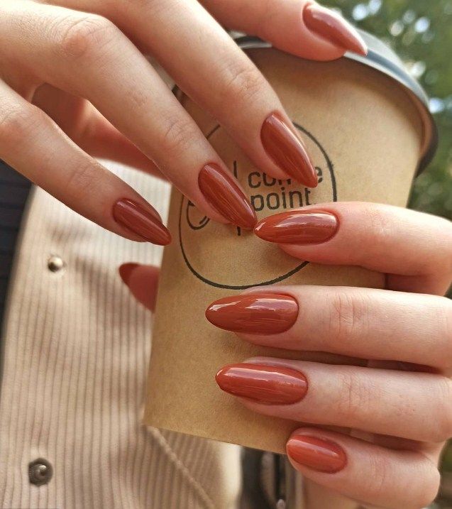 MOON FULL color Gel polish No. 207 gel-varnish (terracotta, enamel), 8 ml