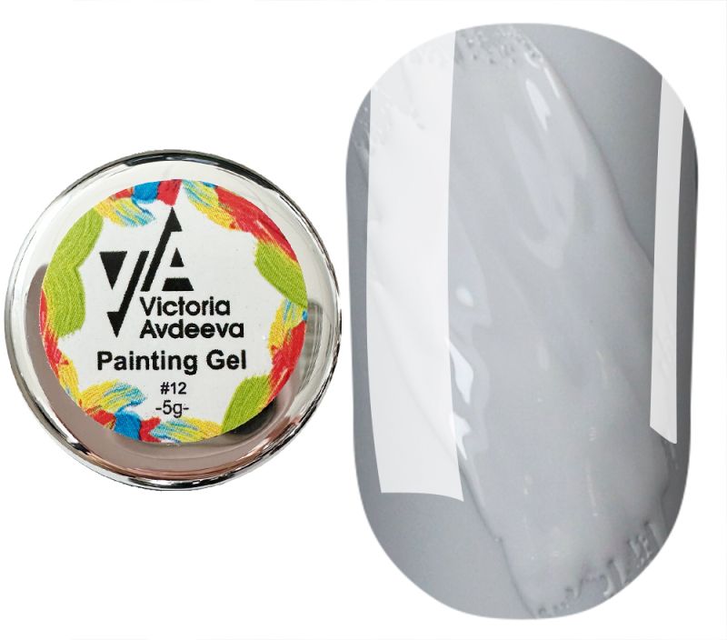 Victoria Avdeeva Гель-краска для китайской и художественной росписи Painting gel №12, 5 мл