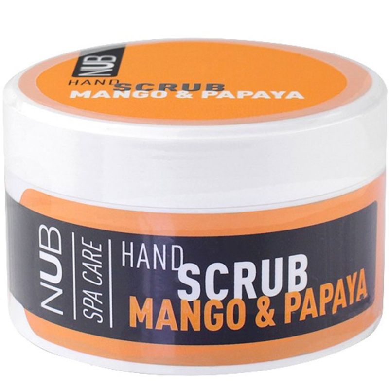 NUB Spa Care Hand Scrub Mango & Papaya - hand scrub, 200 ml
