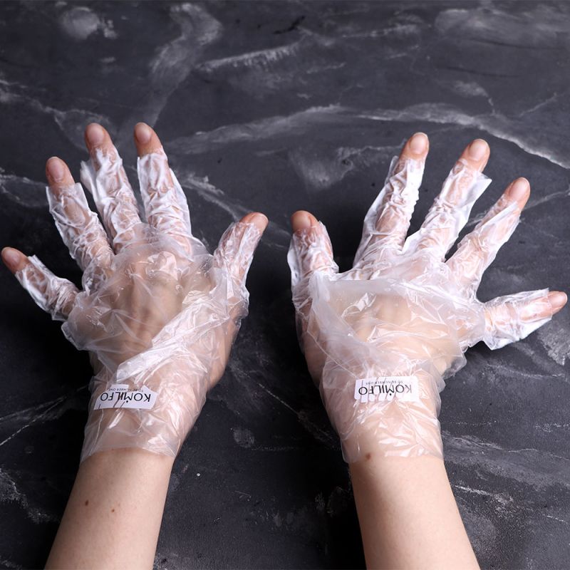 Komilfo SPA gloves for manicure, 25 pairs