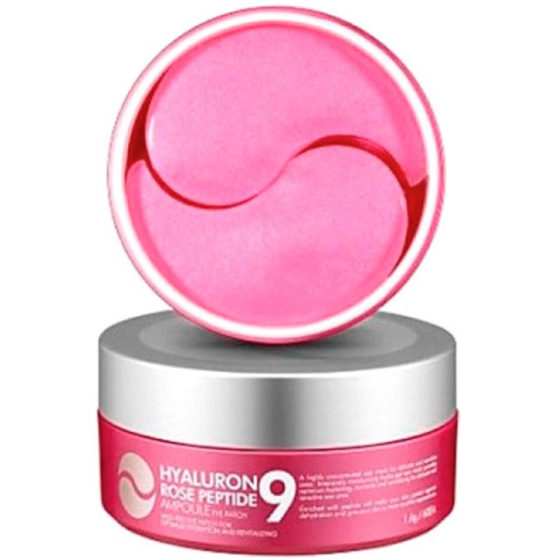 MEDI-PEEL Hyaluron Rose Peptide 9 Ampuole Eye Patch, Peptide Nutritional Patch, 60 Pieces