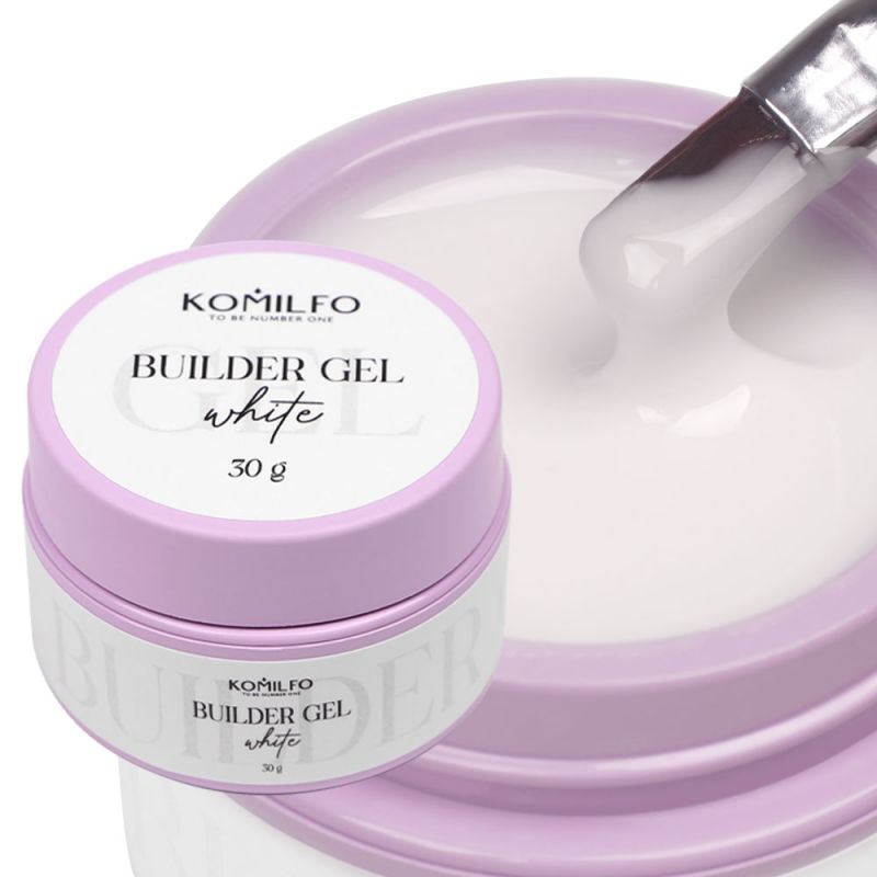 Komilfo Builder Gel White, 30 г