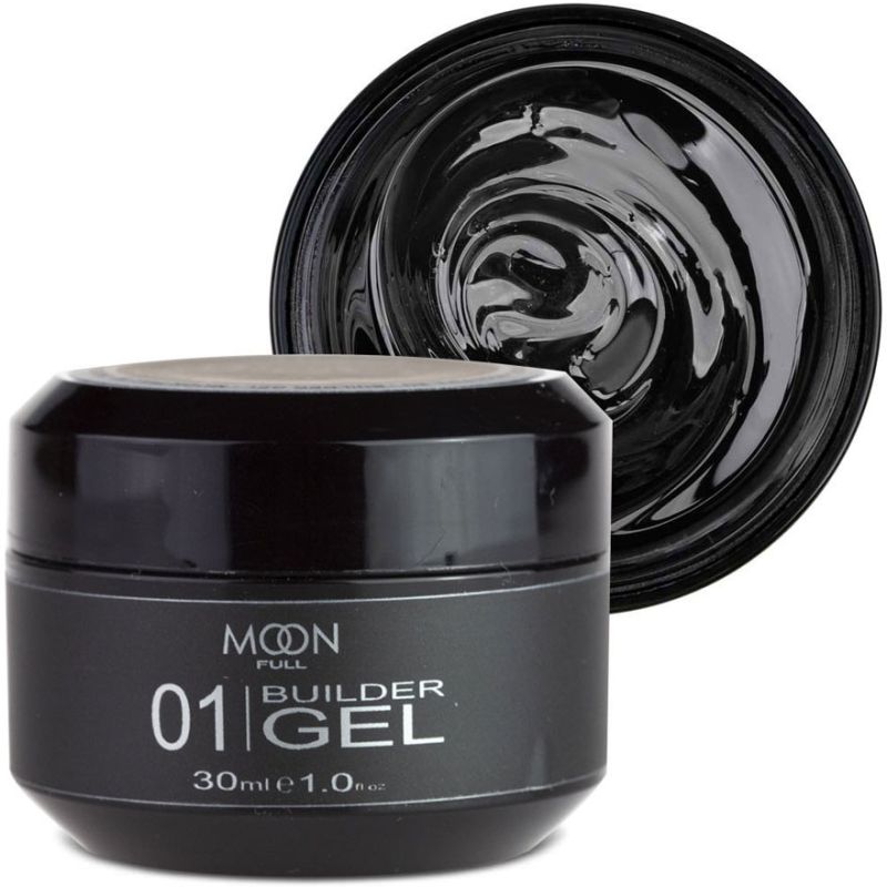 MOON FULL Builder Gel №01 (прозрачный), 30 мл