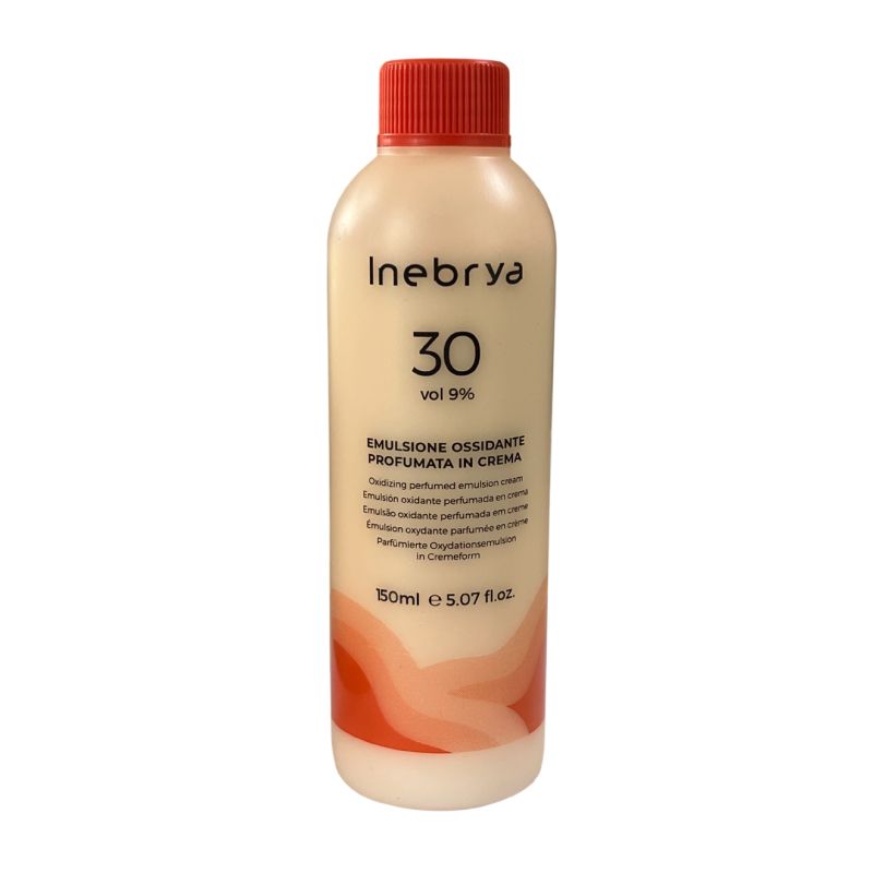 ПОДАРУНОК Парфумована окислювальна емульсія Inebrya Color 30 Vol Oxidizing Perfumed Emulsion Cream, 9%, 150 мл