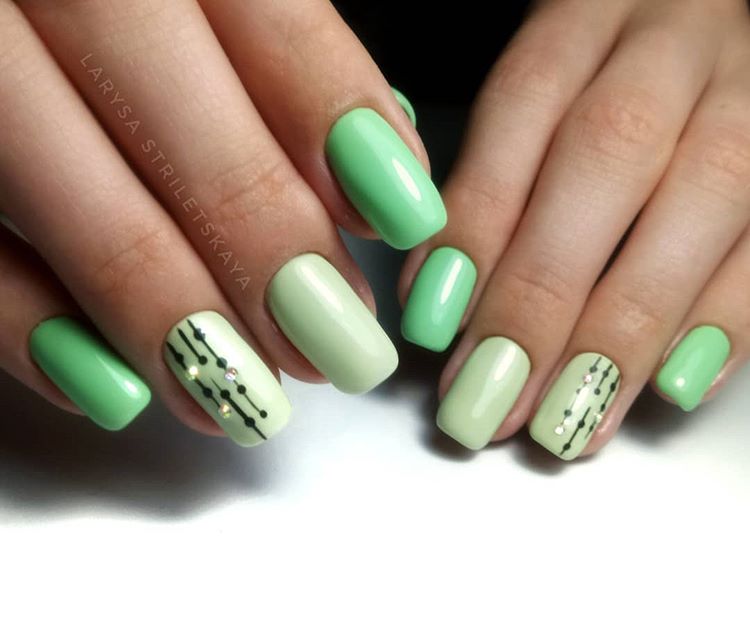 Гель-лак Kira Nails №024 (салатовий, емаль), 6 мл