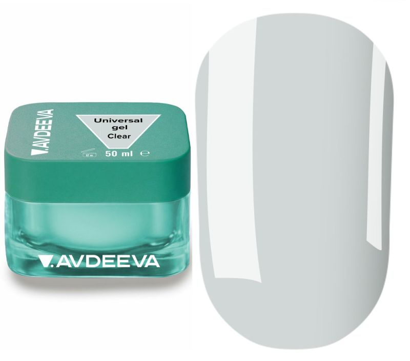 Victoria Avdeeva Прозорий рідкий акригель Universal Clear Gel, 50 мл