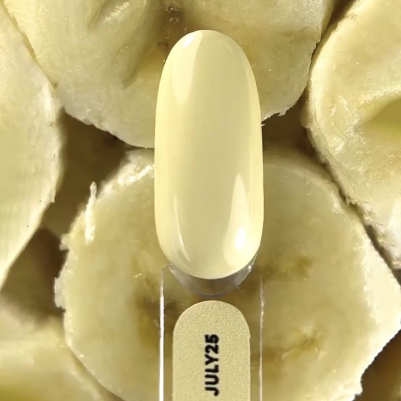 Nails Of The Day Гель-лак Color of the month July 2025 (Banana Cream), 10 мл