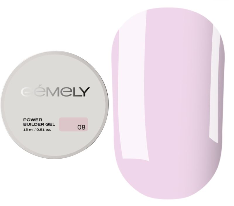  GÉMELY ex GA&MA Гель для нігтів Power Builder gel 008, 15 мл
