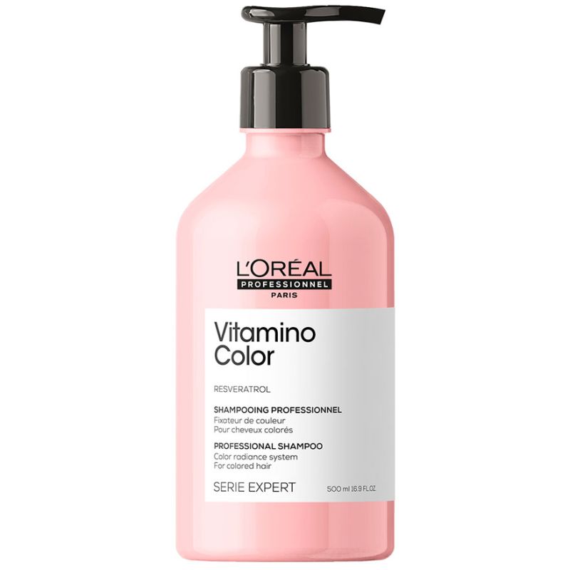 Loreal Vitamino Color Shampoo шампунь для защиты и сохранения цвета окрашенных волос, 500 мл