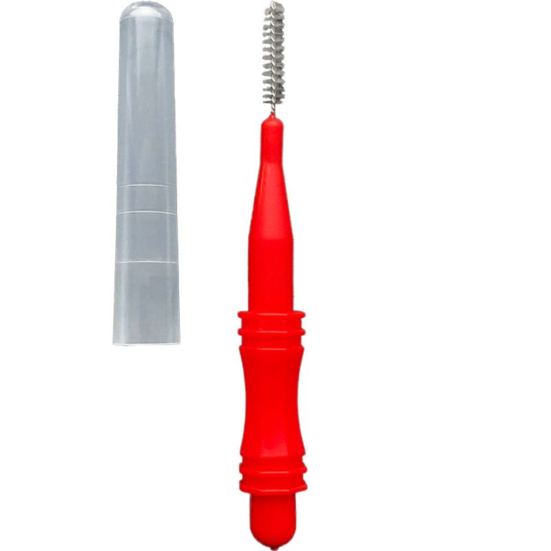 Baby Brush Eyelash and brow brush (red) 1pc.