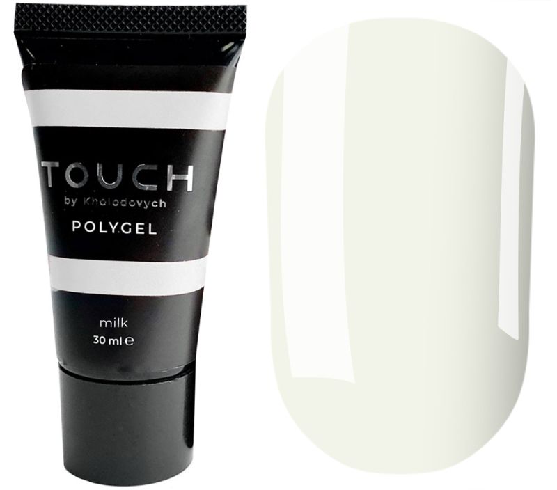 Touch Полигель для ногтей Polygel Milk, 30 мл