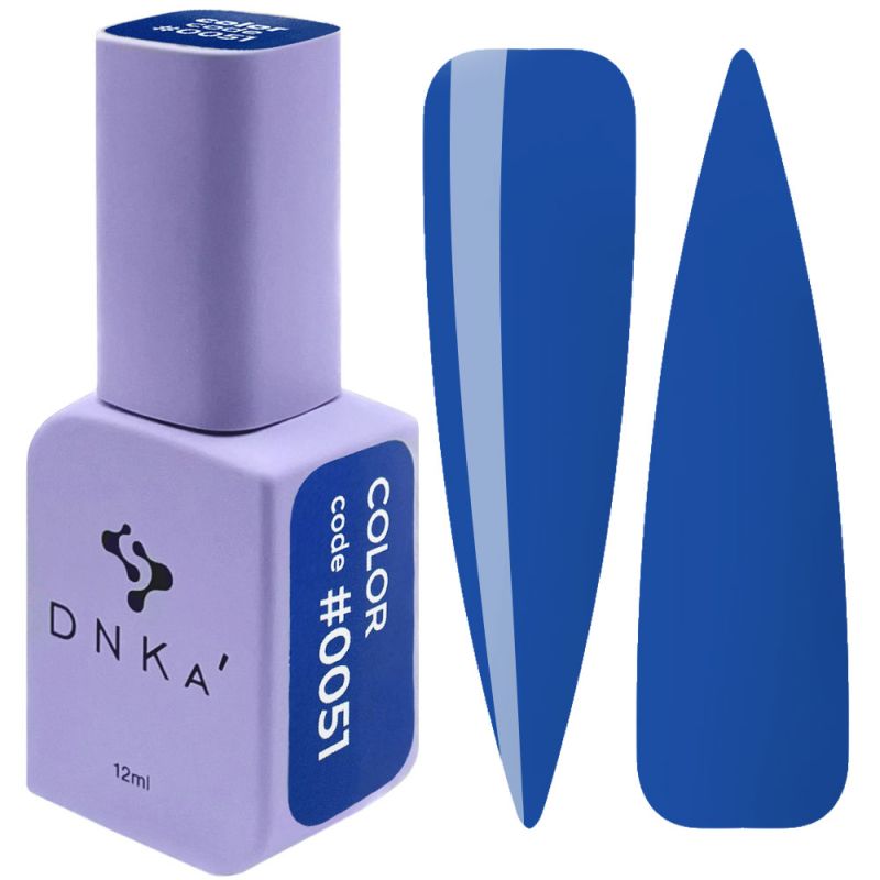 DNKa Гель-лак для нігтів NEW FORMULA 0051, 12 мл