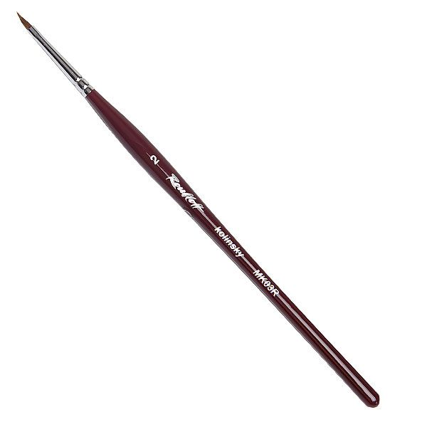 Rubleff Capillary brush No. 2, with Siberian column hair (MK03R)