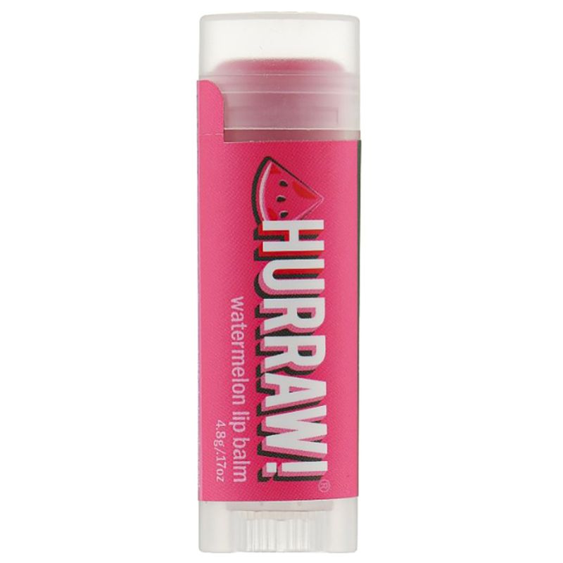 Hurraw! Бальзам для губ Watermelon Lip Balm, 4,8 г