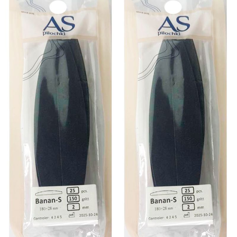 AS Replacement soft abrasive for BANANA-S, 150 grit (50 pcs)
