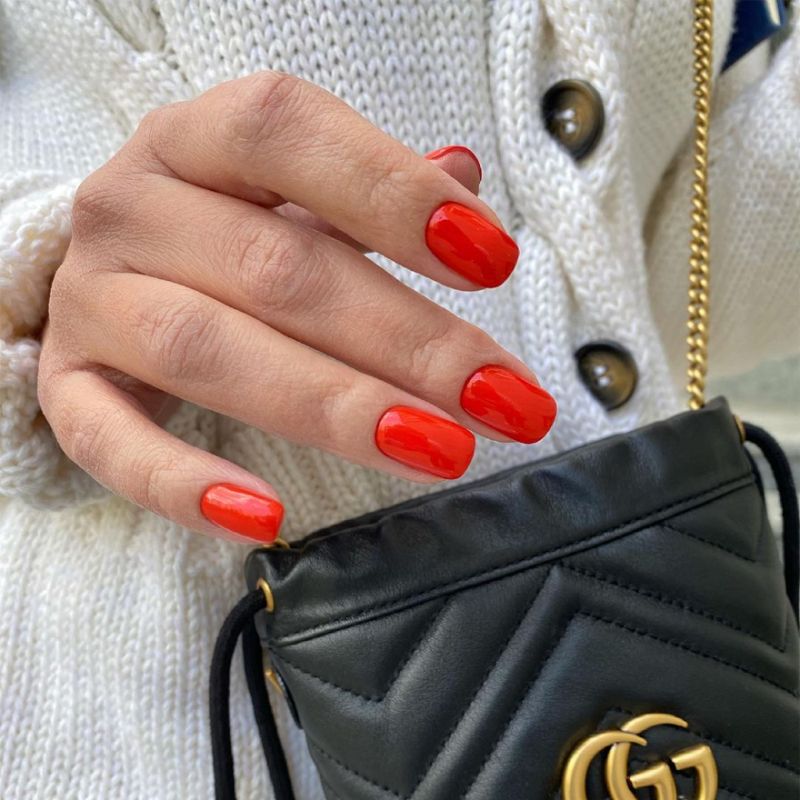 Gel varnish Atica GPM220 Love Story (berry red, enamel), 7.5 ml
