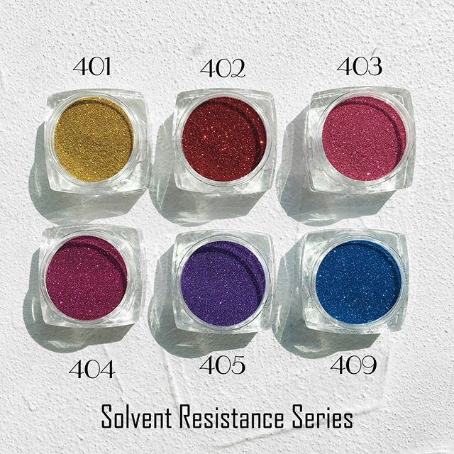 Komilfo sequins Solvent Resistance Series 409, size 0.1 mm, 2.5 g