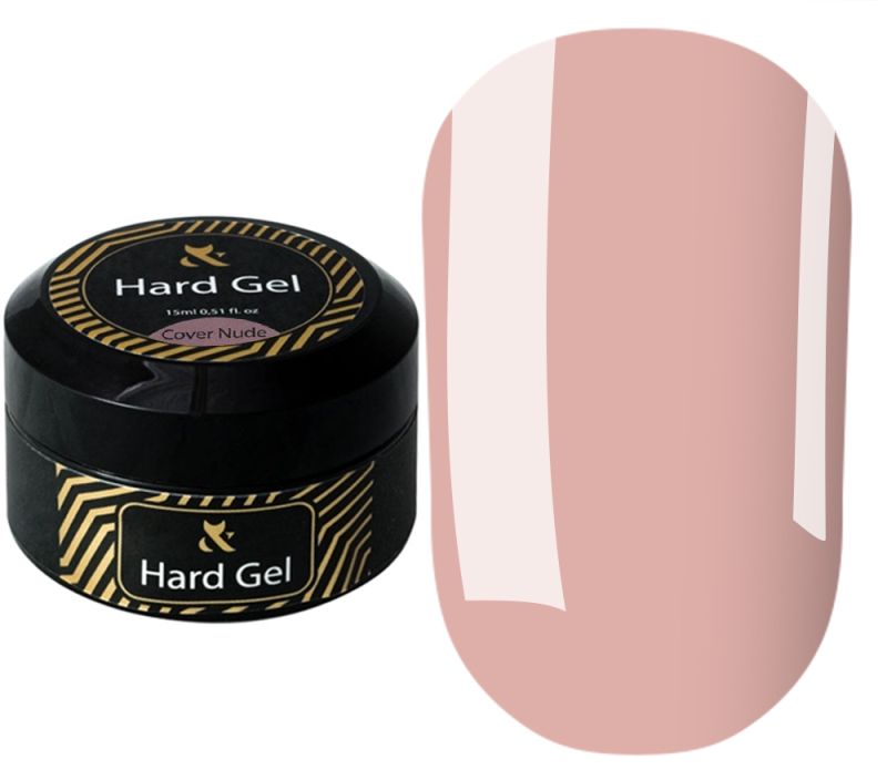 F.O.X Nail gel Hard gel Cover Nude, 15 ml