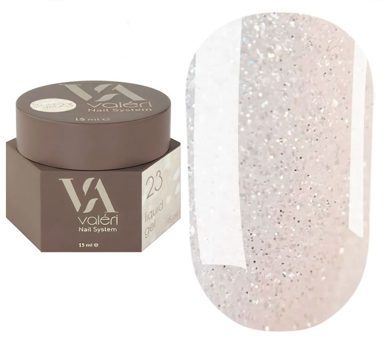 Valeri Гель для нігтів Liquid Gel 23, 15 мл