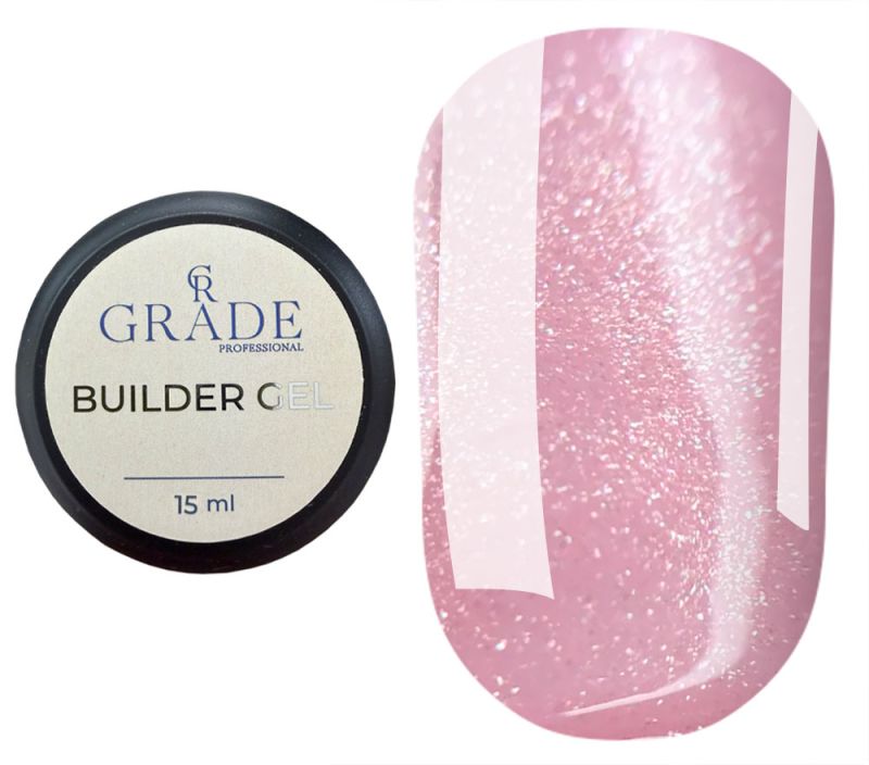 Grade Гель для нігтів Builder gel shine 02, 15 мл