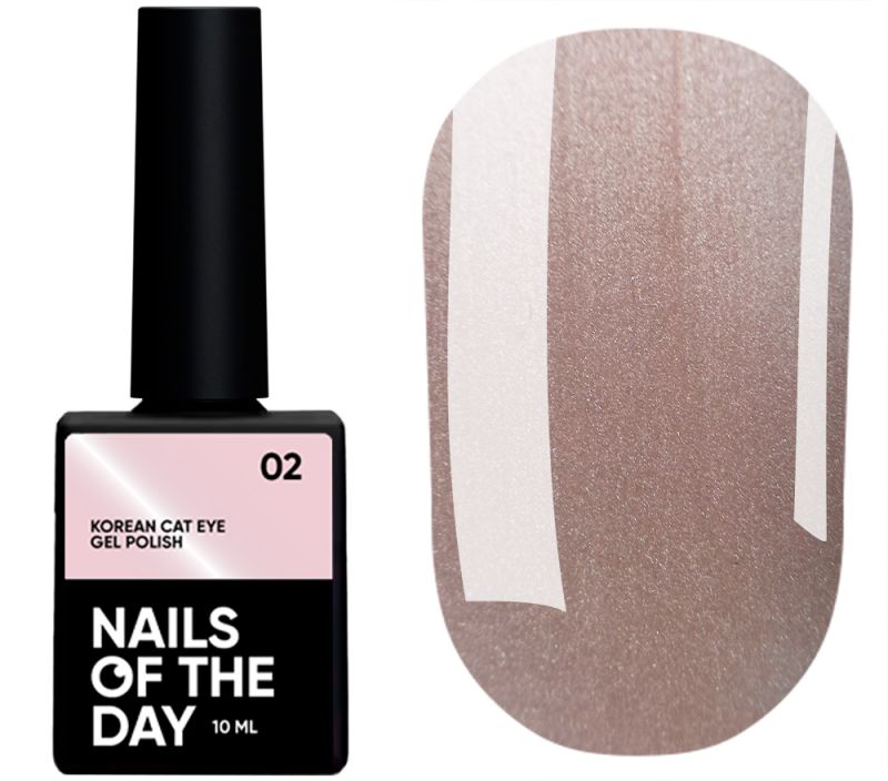 Nails Of The Day Gel polish Korean cat eye 02, 10 ml