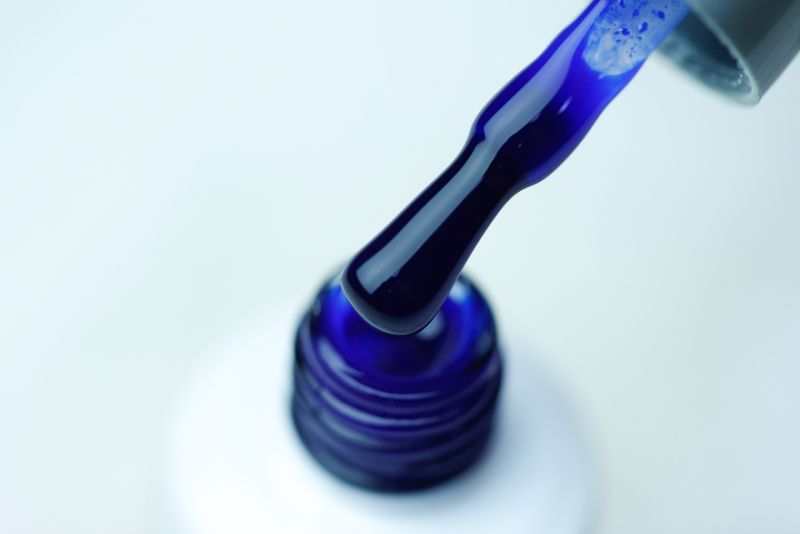 Gel Polish Atica Electric Blue GPM64 (bright blue), 7.5 ml