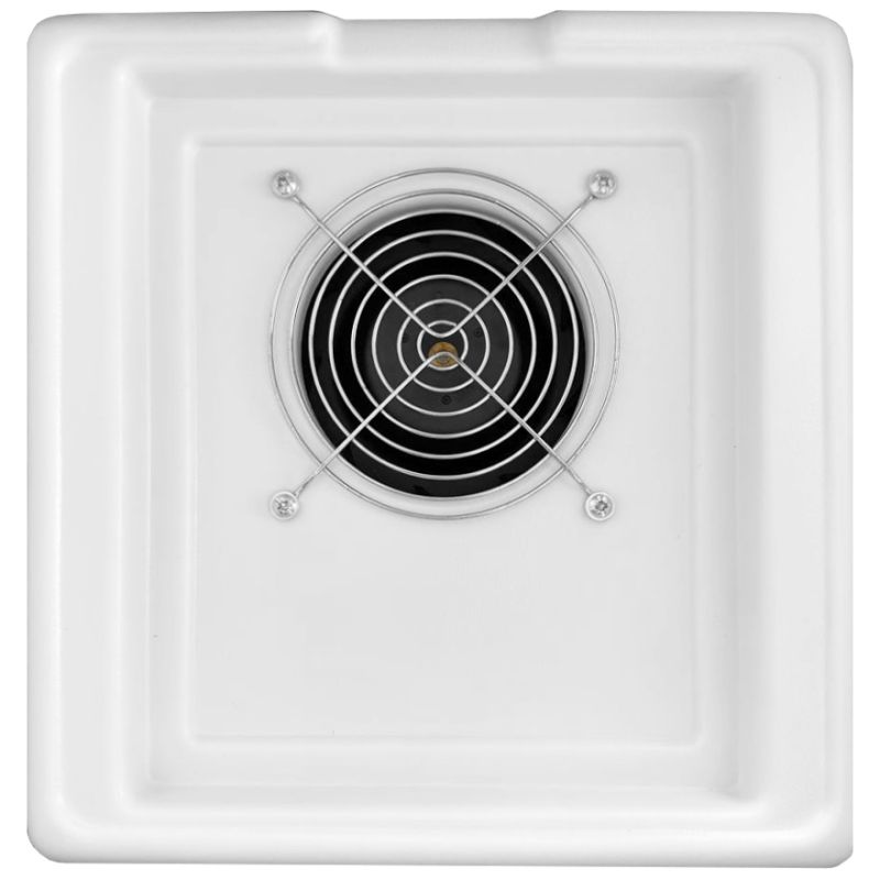 TERI Desktop manicure extractor hood 600M 2024 Ture-S white (metallic mesh) (1 year warranty)