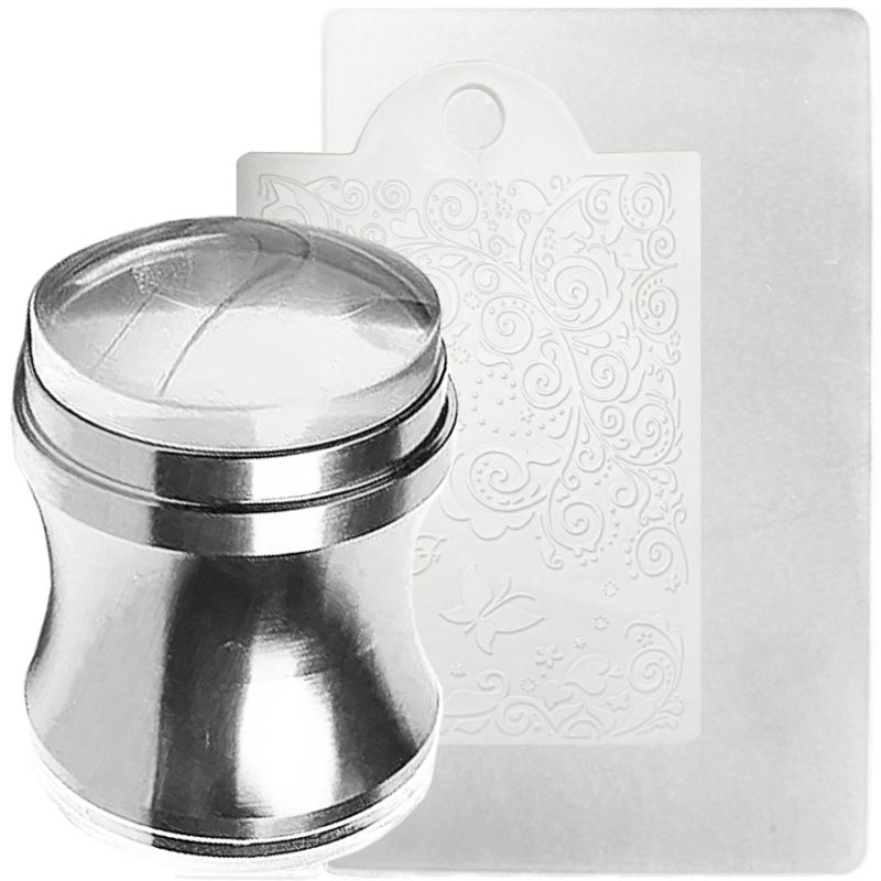 mART Stamp mirror silicone (silver)