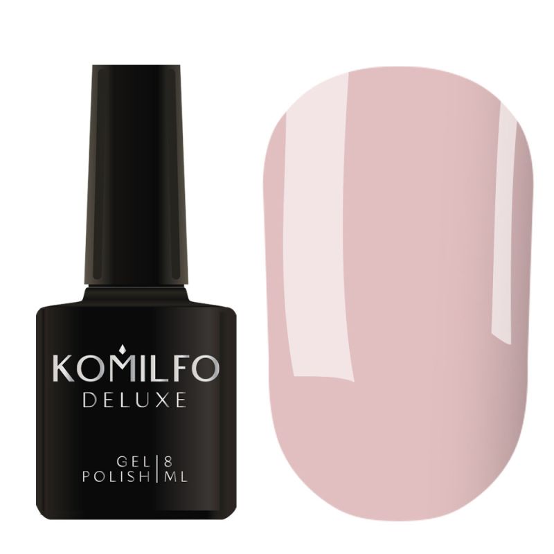 Gel Polish Komilfo Deluxe Series D200 (dusty pink translucent for French), 8 ml.