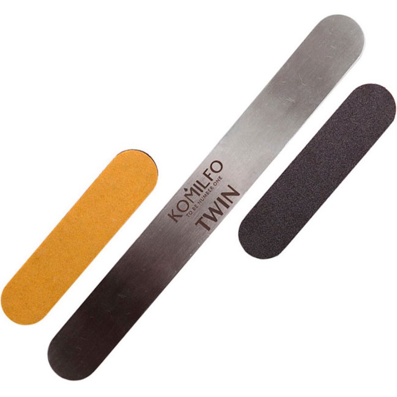 Komilfo сменные файлы для маникюра - MINI BUFF, 240 грит, 18/75 мм, 50 шт