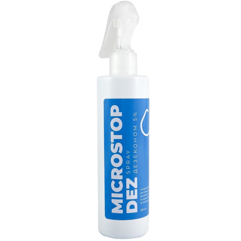 MicroSTOP Dez Spray Готовый раствор для дезинфекции инструментов и поверхностей, 250 мл