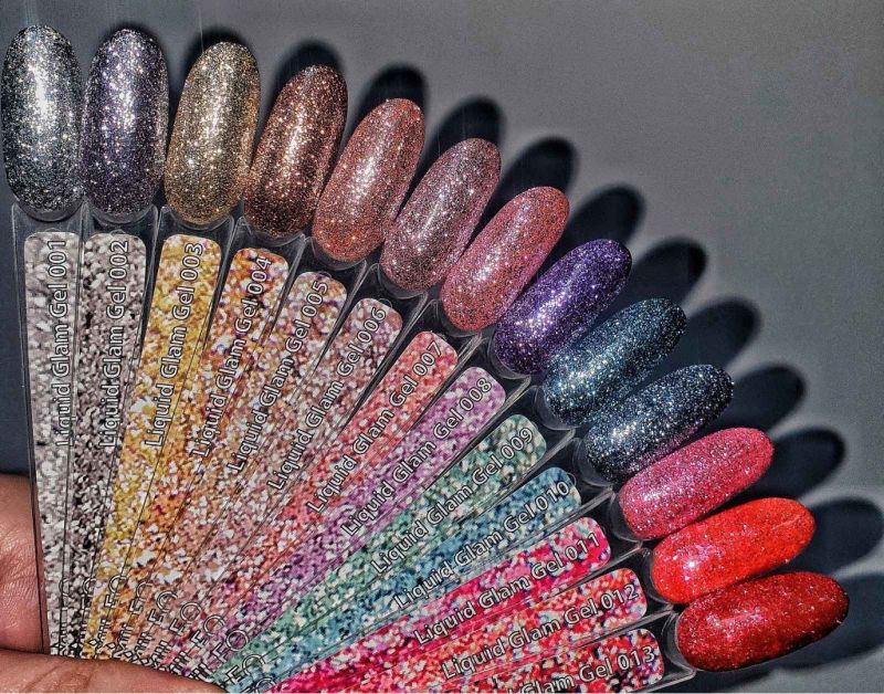 Komilfo Liquid Glam Gel LGG005 (розовый), 8 мл