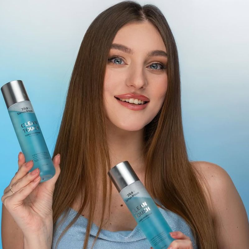 ZOLA x Sonya Brows Тонер-знежирювач для брів та вій Clean Touch, 150 мл