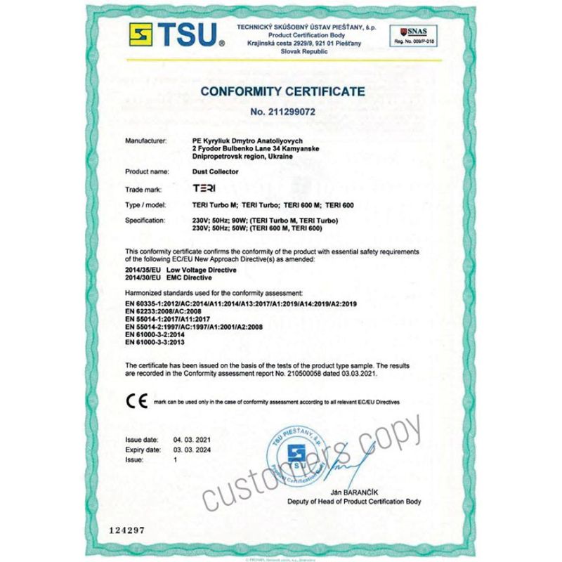 TERI Desktop manicure extractor hood 600M 2024 Ture-S white (metallic mesh) (1 year warranty)