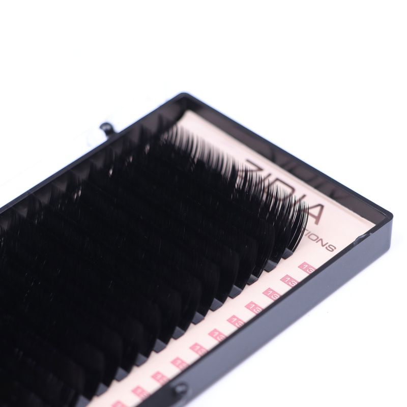 ZIDIA Premium Lash Extensions - ресницы для наращивания (20 лент) L0,1 х 13 мм
