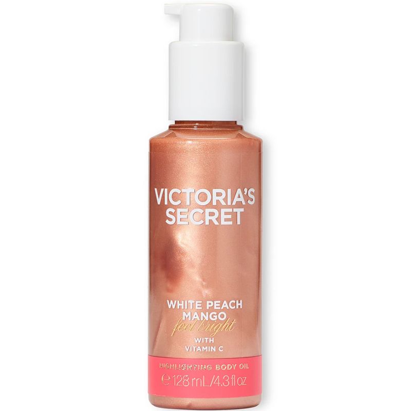 Victoria’s Secret Масло-бронзатор для тела White Peach Mango Highlighting Body Oil, 128 мл