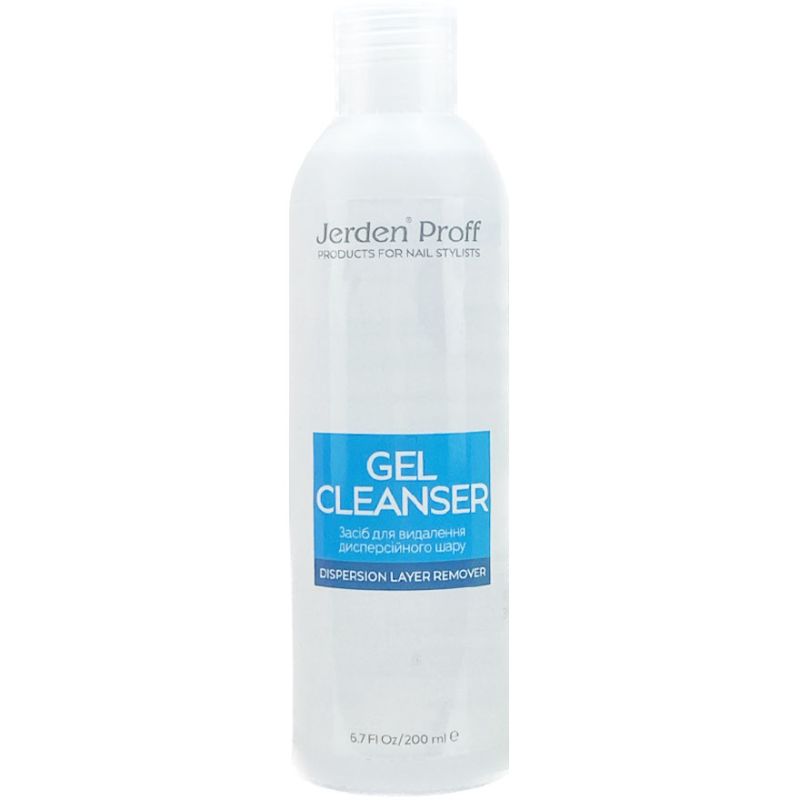 Jerden Proff Gel Cleanser - Means for removing the sticky layer, 200 ml