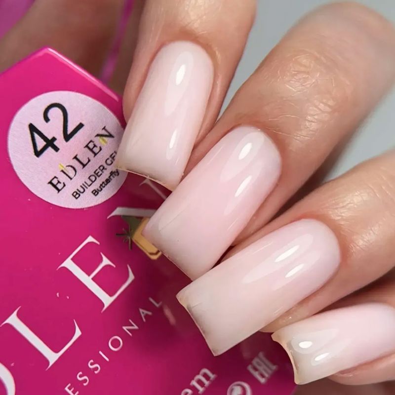 Edlen Гель для ногтей Builder gel Butterfly №42, 15 мл