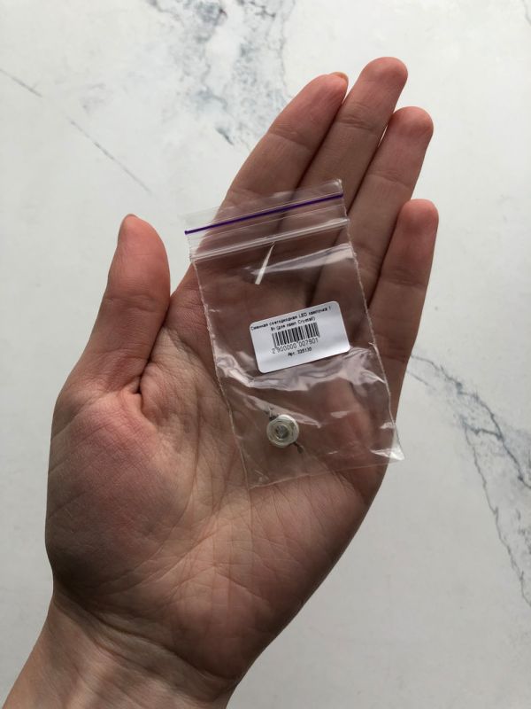 Replacement LED 1W for polyhedron type hybrid lamps and similar, 1 pc.