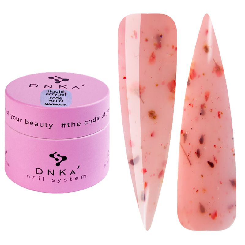 DNKa Гель для ногтей Liquid Acrygel 0039 Magnolia, 15 мл