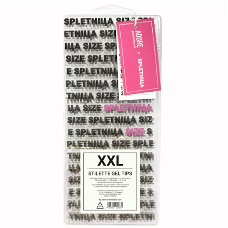ADORE Gel Tips STILETTE XXL